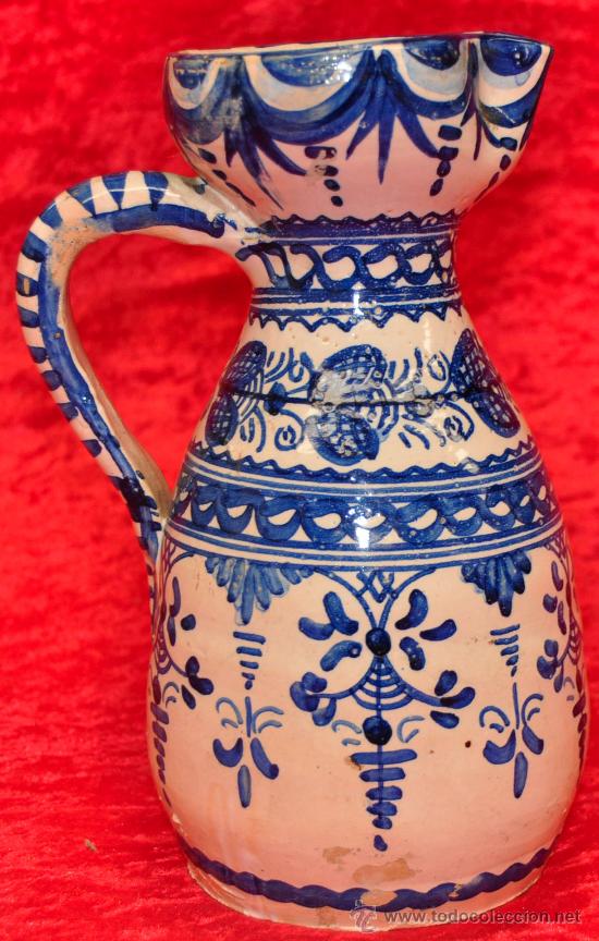 Antig&uuml;edades: JARRA DE PORCELANA PINTADA - Foto 5