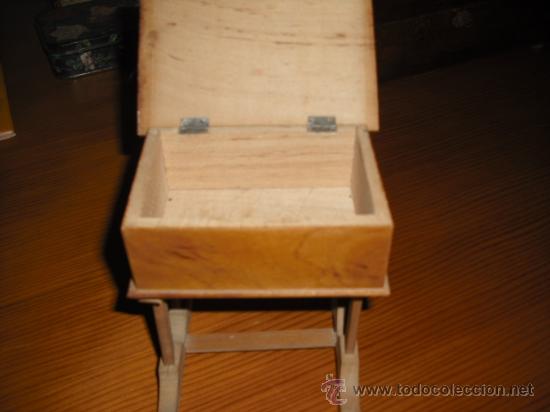 Antig&uuml;edades: Cofrecito en madera - Foto 2