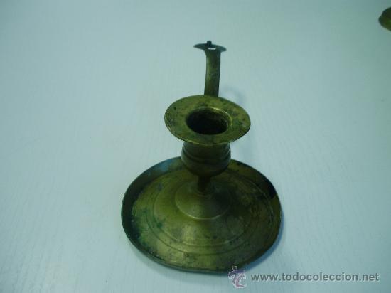 Antig&uuml;edades: ANTIGUA PALMATORIA DE BRONCE - Foto 2