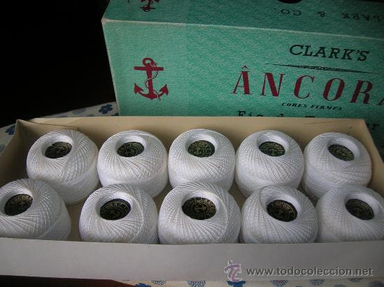 Antig&uuml;edades: 10 OVILLOS ANCORA de 50grs c/u - Foto 1