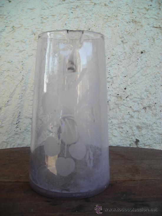 Antig&uuml;edades: JARRA DE CRISTAL PARA DECORACION - Foto 1