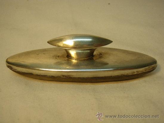 Antig&uuml;edades: POLISSOIR DE PLATA DE FINALES DEL XIX - Foto 1