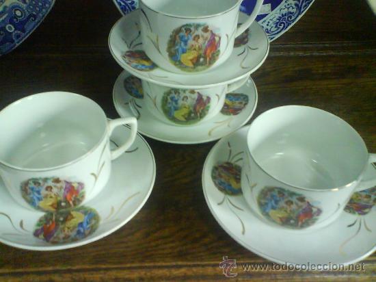 Antig&uuml;edades: TAZAS DE CHOCOLATE - Foto 1