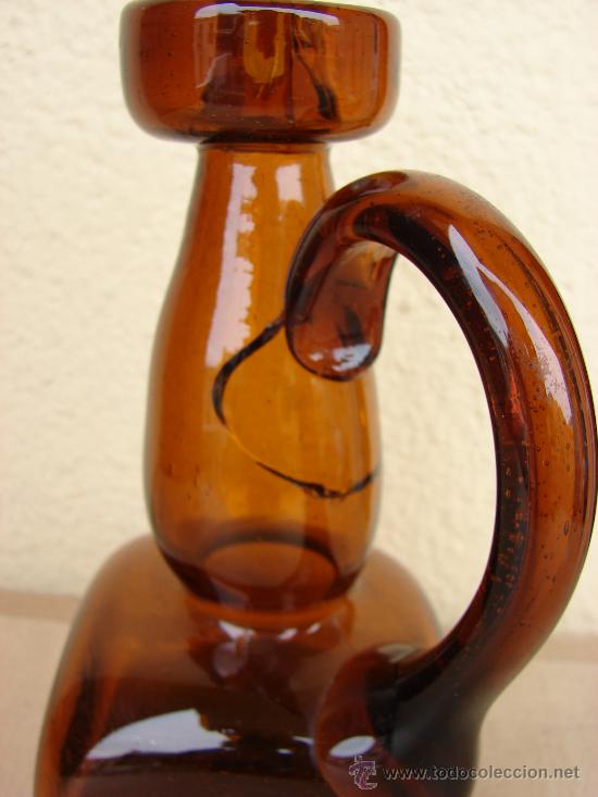 Antig&uuml;edades: ACEITERA ANTIGUA DE CRISTAL - Foto 3