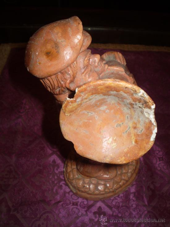 Antig&uuml;edades: TROMPETISTA DE YESO - Foto 2