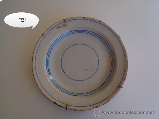 Antig&uuml;edades: ANTIGUO PLATO - Foto 1