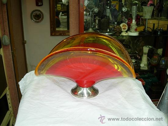 Antig&uuml;edades: frutero de cristal - Foto 1