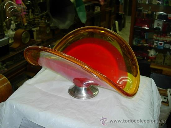 Antig&uuml;edades: frutero de cristal - Foto 3