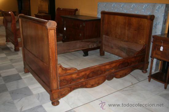 Antig&uuml;edades: CAMA TRANSICI&Oacute;N,NOGAL REF.4724 - Foto 7