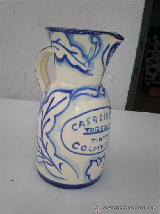 Antig&uuml;edades: jarra de ceramica - Foto 1