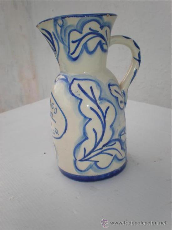 Antig&uuml;edades: jarra de ceramica - Foto 2