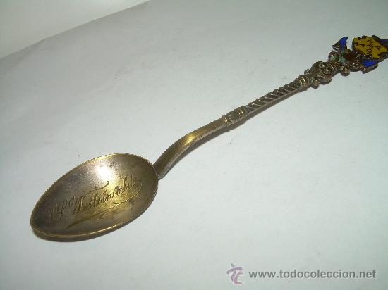 Antig&uuml;edades: ANTIGUA CUCHARILLA DE BARCO A VAPOR........S.S.WESTERNALD....H.A.P.A.G.