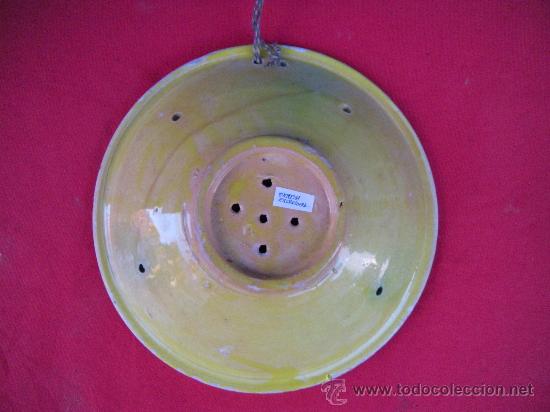Antig&uuml;edades: ANTIGUO PLATO ESCURRIDERA - Foto 2