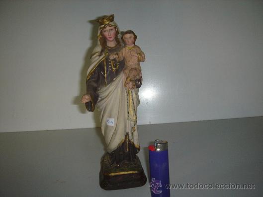 Antig&uuml;edades: la virgen del carmen - Foto 1