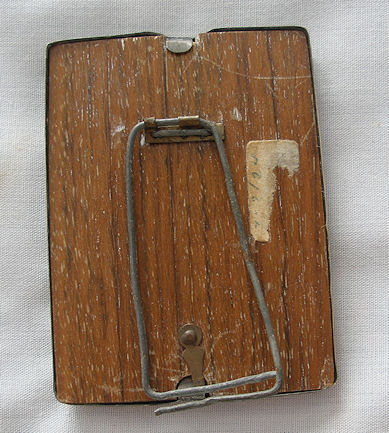 Antig&uuml;edades: MARCO DE PLATA PEQUE&Ntilde;O ANTIGUO - Foto 2