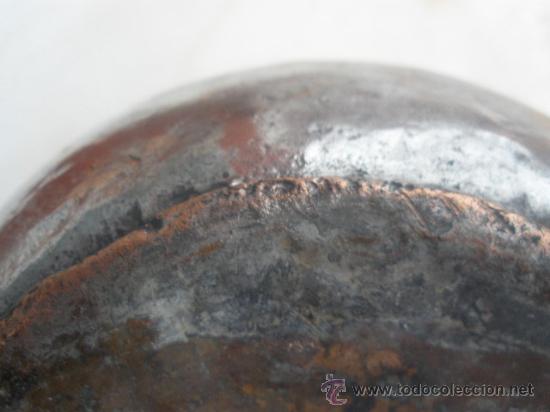 Antig&uuml;edades: ANTIGUA OLLA DE COBRE CON ASA. - Foto 6