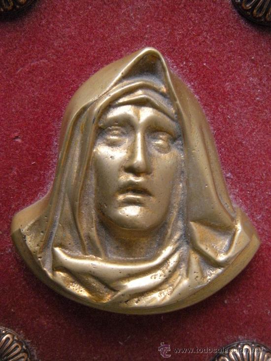 Antig&uuml;edades: METOPA CON VIRGEN EN BRONCE - Foto 4