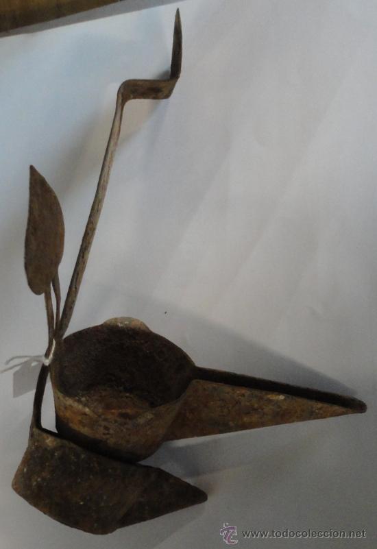 Antig&uuml;edades: Lote de 2 restos de candil - Foto 1