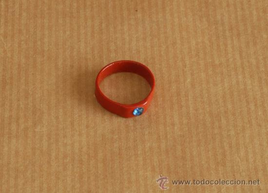 Antig&uuml;edades: Antiguo anillo para ni&ntilde;a en celuloide. - Foto 1