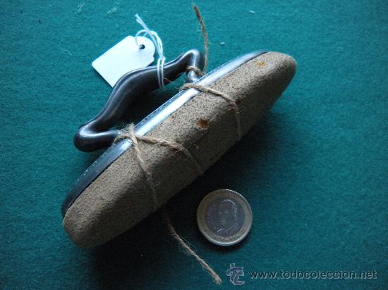 Antig&uuml;edades: ANTIGUO ABRILLANTADOR DE U&Ntilde;AS EN PLATA - Foto 3