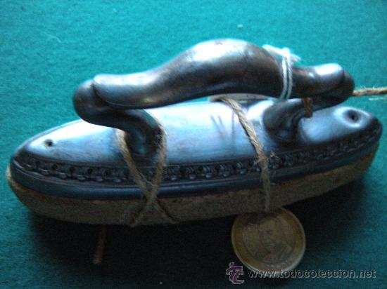 Antig&uuml;edades: ANTIGUO ABRILLANTADOR DE U&Ntilde;AS EN PLATA - Foto 4