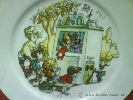 Antig&uuml;edades: PLATO DE PORCELANA MINGOTE - Foto 3