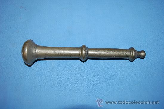 Antig&uuml;edades: ANTIGUO MORTERO ALMIREZ EN BRONCE CIRCA 1900 - Foto 4