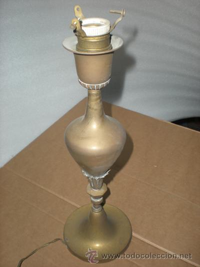 Antig&uuml;edades: LAMPARA BRONCE - Foto 1