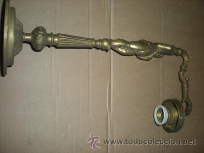 Antig&uuml;edades: LAMPARA BRONCE - Foto 3
