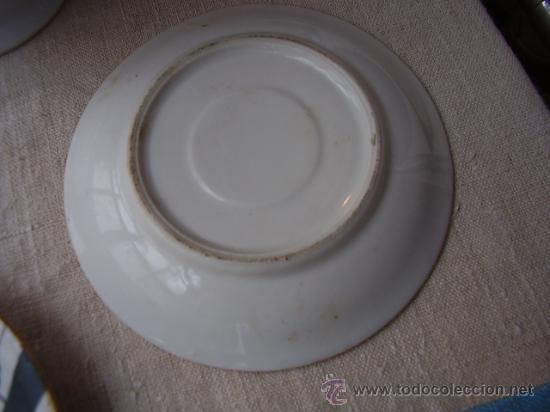 Antig&uuml;edades: Plato peque&ntilde;o sin marca - Foto 2