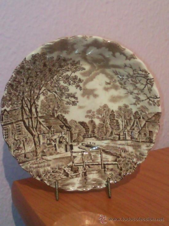 Antig&uuml;edades: plato de decoracion antiguo - Foto 1