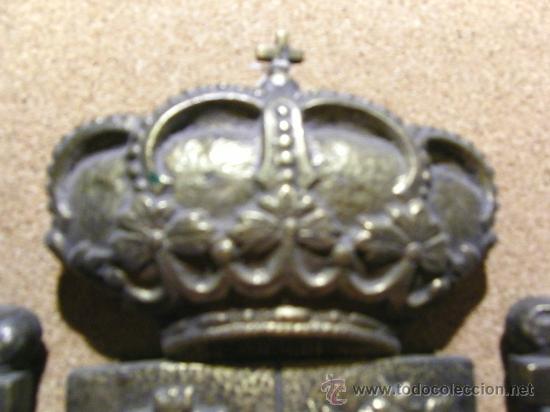 Antig&uuml;edades: ESCUDO DE LATON-ANTIGUO. - Foto 3