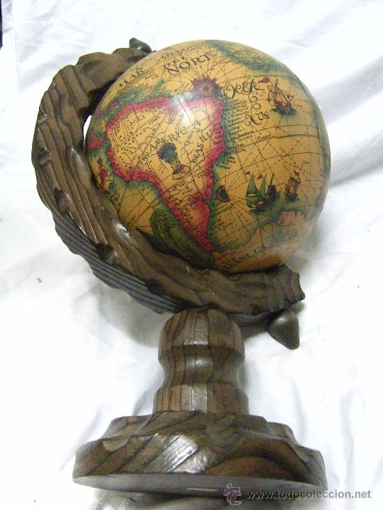 Antig&uuml;edades: BOLA DEL MUNDO PEQUE&Ntilde;A - Foto 2