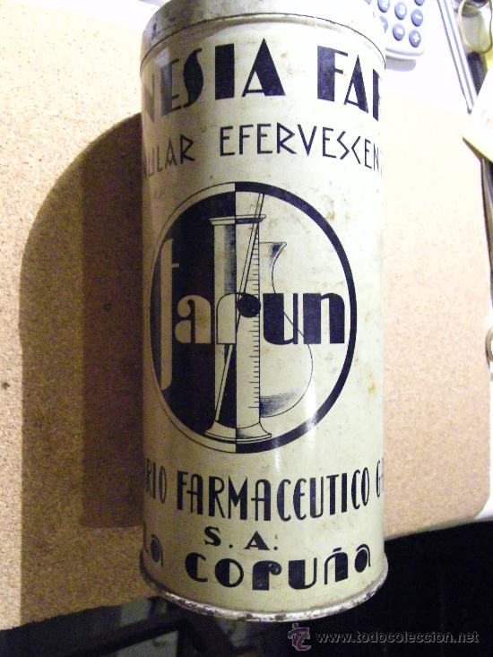 Antig&uuml;edades: BOTE GRANDE DE FARMACIA - Foto 1