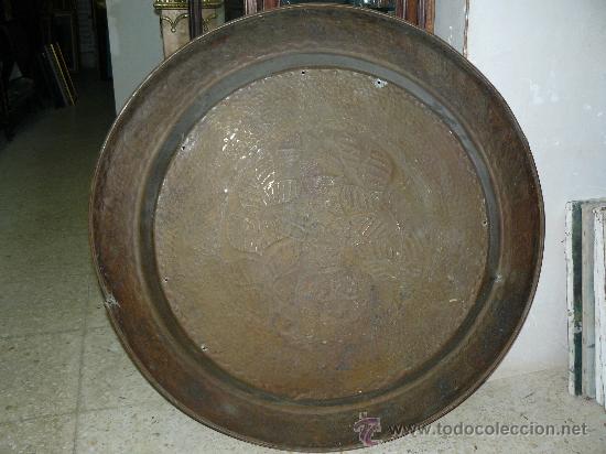 Antig&uuml;edades: GRAN PLATO DE COBRE ORIGEN IND&Uacute; - Foto 6