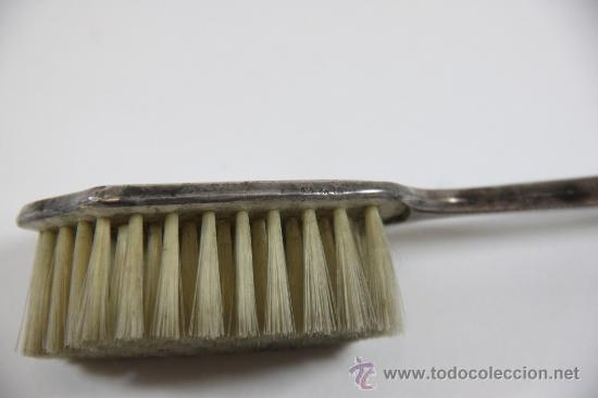 Antig&uuml;edades: Cepillo de plata Art Deco. 1930-40 - Foto 3