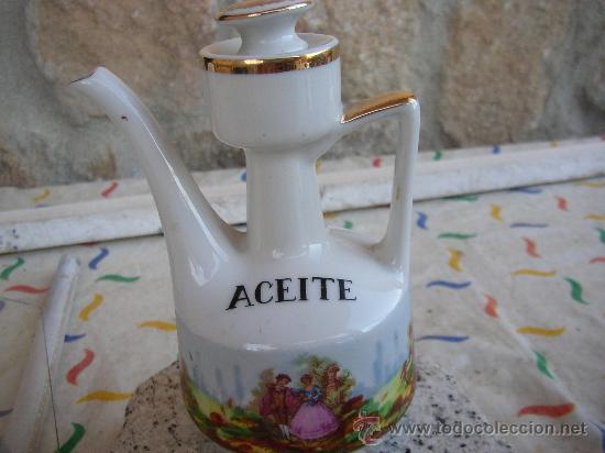 Antig&uuml;edades: ACEITERA DE CER&Aacute;MICA , se&ntilde;a Sajonia, 15 cms - Foto 2