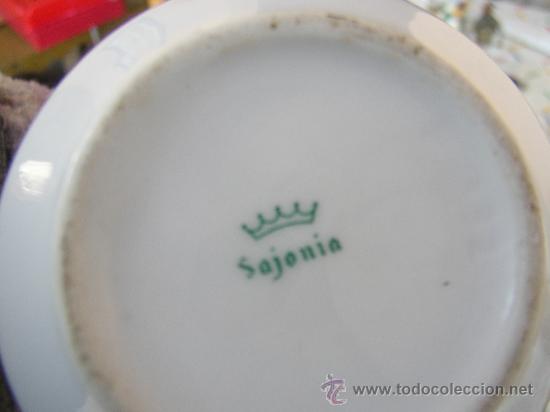 Antig&uuml;edades: ACEITERA DE CER&Aacute;MICA , se&ntilde;a Sajonia, 15 cms - Foto 3