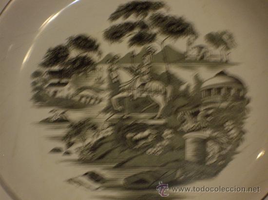 Antig&uuml;edades: PLATO DE PORCELANA ARADAS AVEIRO - Foto 5