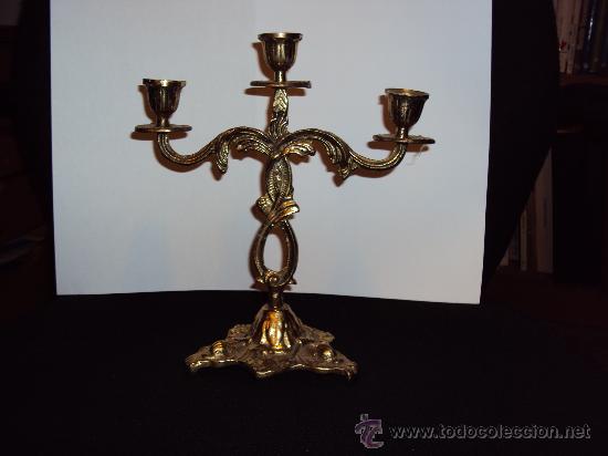 Antig&uuml;edades: 2 precisosos candelabros - Foto 1