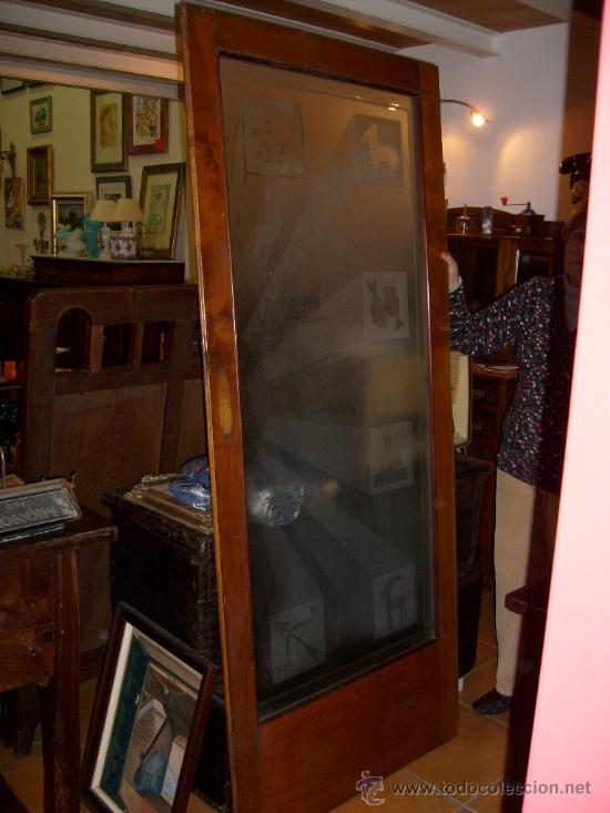 Antig&uuml;edades: 2 puertas de cristal - Foto 5