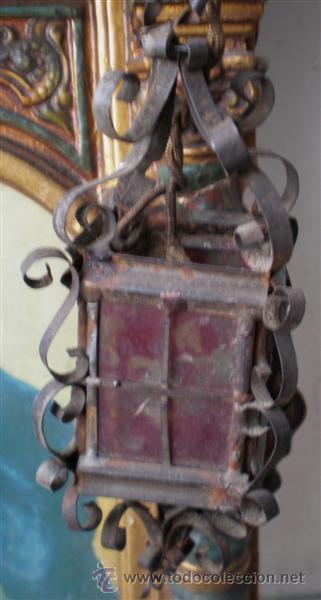 Antig&uuml;edades: ALTAR de estuco .. Los faroles de chapa - Foto 5