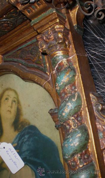 Antig&uuml;edades: ALTAR de estuco .. Los faroles de chapa - Foto 7