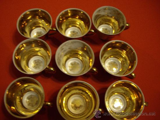 Antig&uuml;edades: JUEGO DE CAFE DE PORCELANA - Foto 2