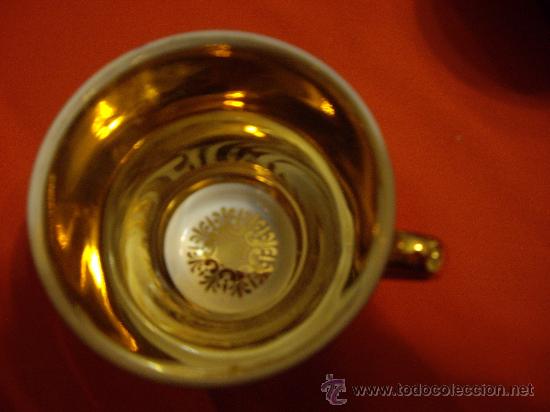 Antig&uuml;edades: JUEGO DE CAFE DE PORCELANA - Foto 3
