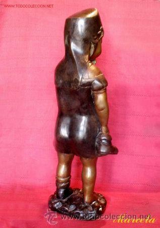 Antiques: Petit bronce franc&eacute;s: La dulzura hecha petite