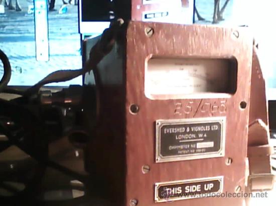 Antig&uuml;edades: OHMMETER  EVERSHED&VIGNOLES (OHMIMETRO) - Foto 1