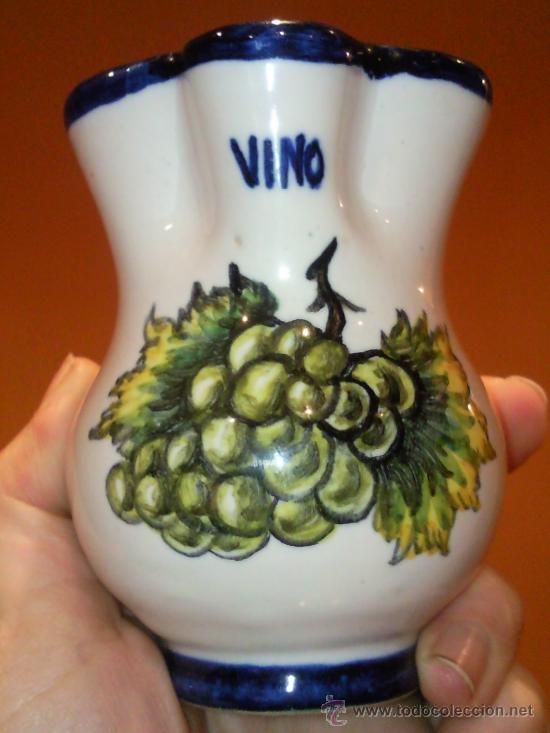 Antig&uuml;edades: jarra de mave talavera - Foto 1