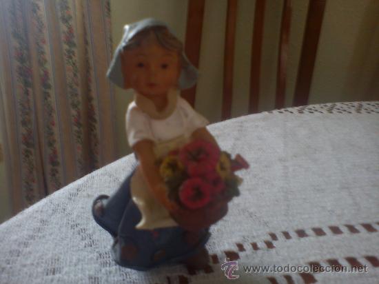 Oggetti Antichi: figura de poliresina .8cnt alto.distribuido por color baby,s,l.ibi (alicante) mas 3&euro; gasto envio