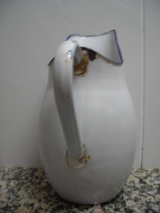 Antig&uuml;edades: ANTIGUA JARRA ESMALTADA - Foto 2
